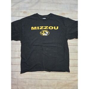 Mizzou Tigers University Of Missouri Section 101 T-shirt Size 2XL Black‎ SEC